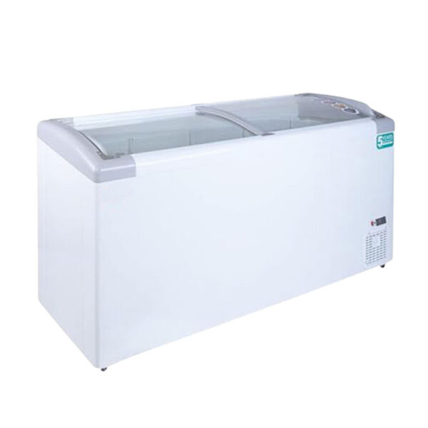 527 Ltr. Rockwell, Curved Glass Freezer with Sliding Door - GFR550ICGT